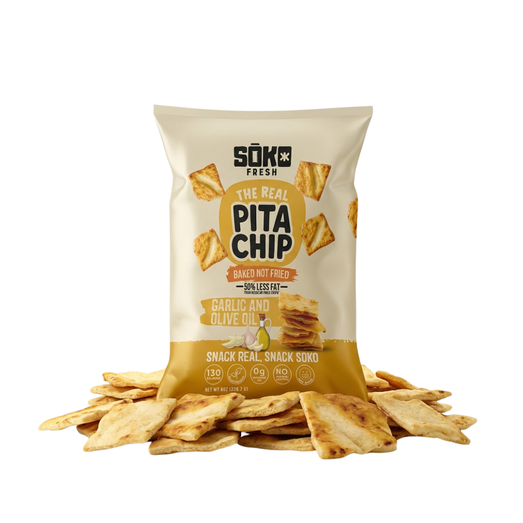 Garlic & Olive Oil (4 Bags)