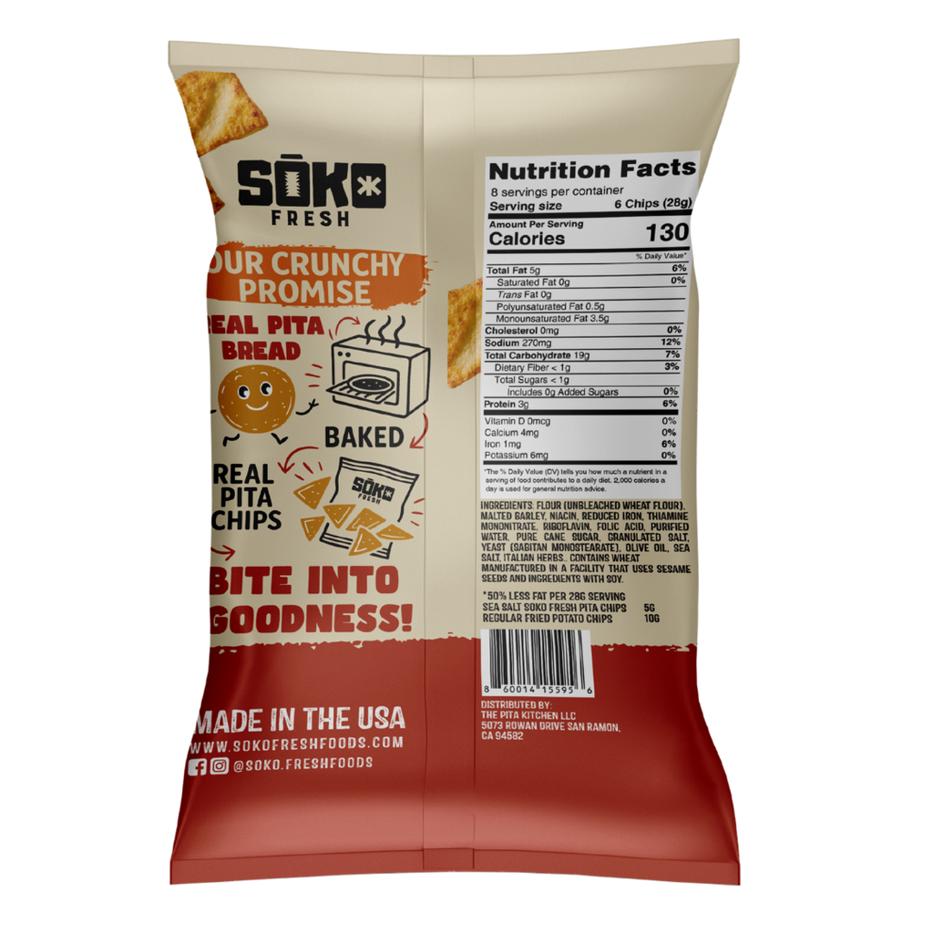 Sokofresh Zesty Mediterranean (4 Bags) – Soko Fresh Foods