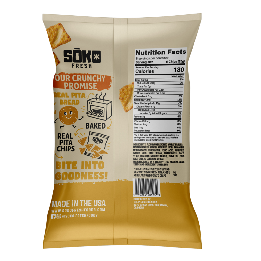 Garlic & Olive Oil (4 Bags)