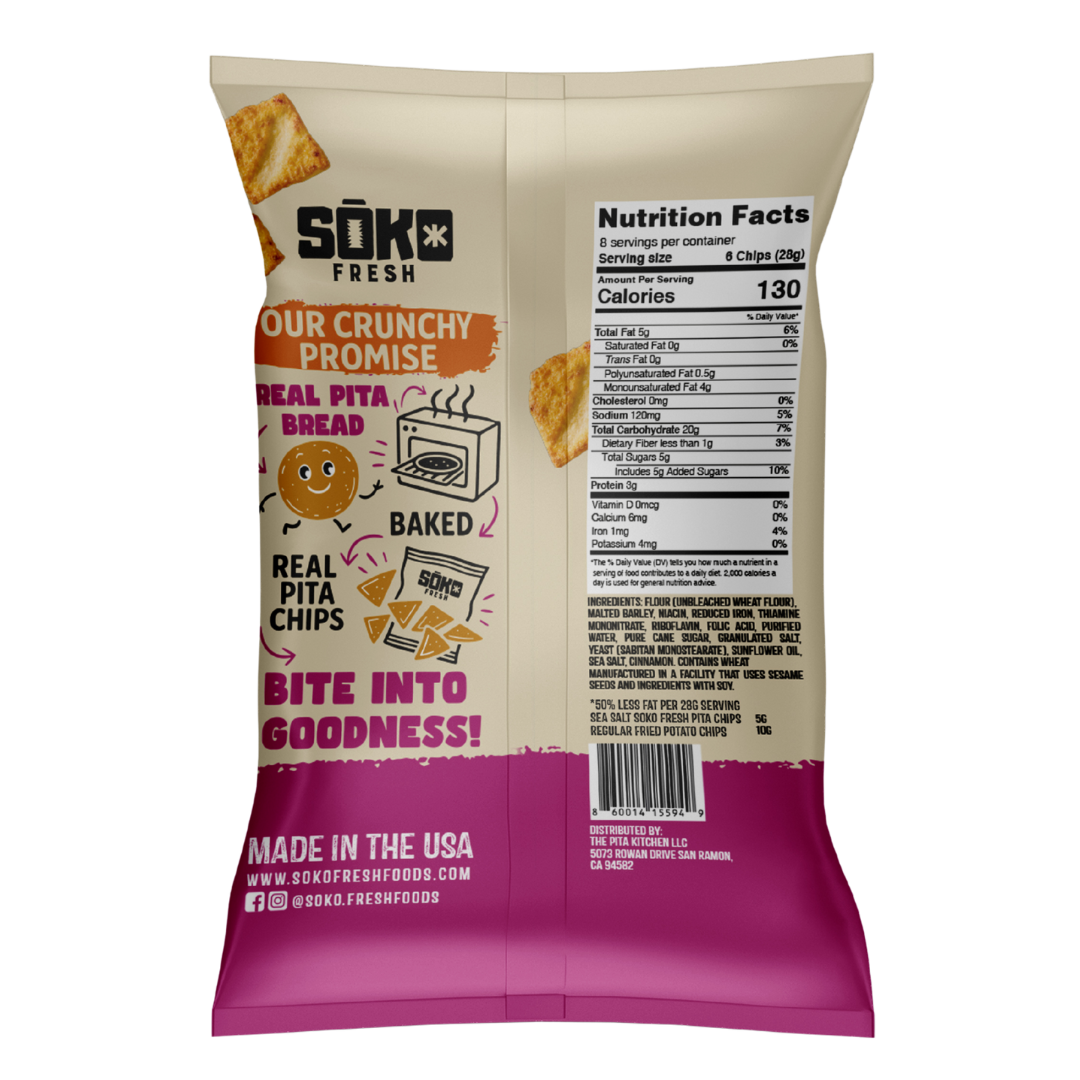 Sokofresh Cinnamon Sugar (4 Bags) – Soko Fresh Foods