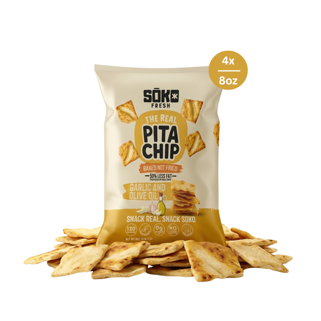 Garlic & Olive Oil (4 Bags)